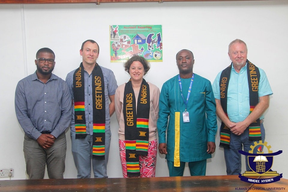 TEAM FROM VIVES UNIVERSITY VISIT KsTU TO INITIATE COLLABORATIVE DISCUSSION