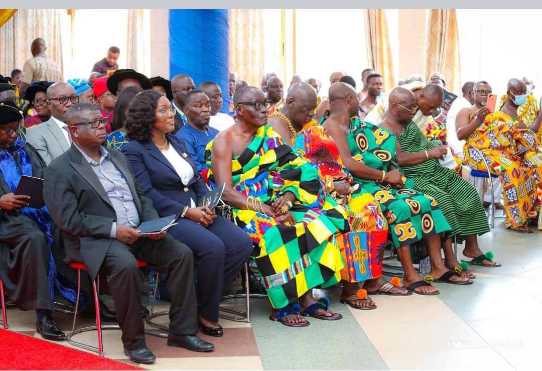 Dr. Kwame Addo Kufuor Sworn-In As The First Chancellor Of KsTU