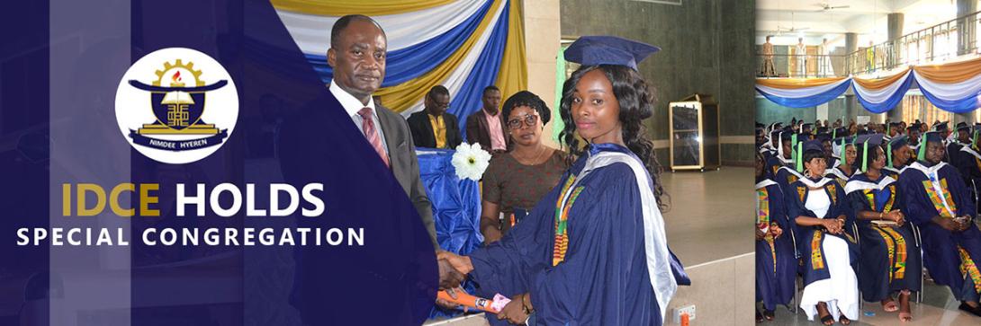 IDCE HOLDS SPECIAL CONGREGATION