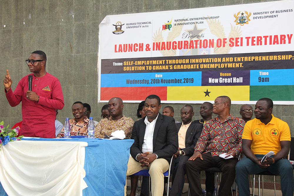 Student Entrepreneurship Initiative Launched at Kumasi Technical University